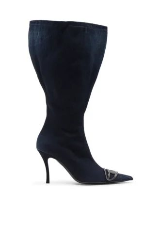 d-venus kb large D-Venus-Wide kniehohe Stiefel aus Denim