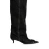 d-venus kb slouchy D-Venus-Slouchy kniehoher Stiefel aus Denim