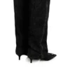 d-venus kb slouchy D-Venus-Slouchy kniehoher Stiefel aus Denim