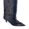 d-venus kb slouchy D-Venus-Slouchy kniehoher Stiefel aus Denim d-venus kb slouchy D-Venus-Slouchy kniehoher Stiefel aus Denim