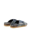 d-woodstock cross D-Woodstock-Crossover-Sandalen aus ausgefranstem Denim d-woodstock cross D-Woodstock-Crossover-Sandalen aus ausgefranstem Denim