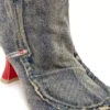 d-woodstock heel ab D-Woodstock – Denim-Stiefel mit Absatz