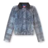 de-ateli-s Kurze Jacke aus grafischem Bouclé-Denim de-ateli-s Kurze Jacke aus grafischem Bouclé-Denim