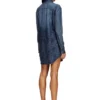 de-eazy dress-s Hemdkleid aus fließendem Prince-of-Wales-Denim de-eazy dress-s Hemdkleid aus fließendem Prince-of-Wales-Denim