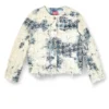 de-grafy-fsh Jacke aus Denim mit Hahnentrittmuster