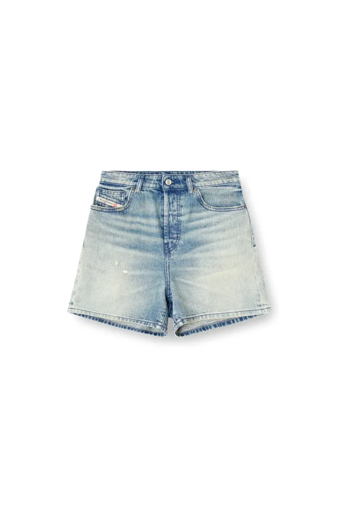 de-jiro Shorts aus Denim mit Used-Effekt de-jiro Shorts aus Denim mit Used-Effekt