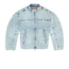 de-marge-fse Oversized-Jacke aus Kristall-Denim