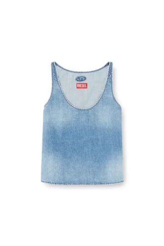 de-misy-s Oberteil aus leichtem, stonewashed Denim
