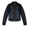 de-morny-s Bikerjacke aus zweifarbigem Denim