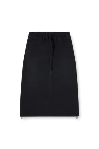de-oren-c jogg Midirock aus technischem JoggJeans