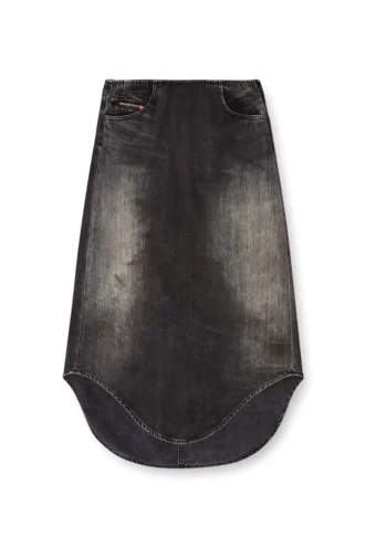 de-plumy-s Denim-Midirock mit Schatteneffekt