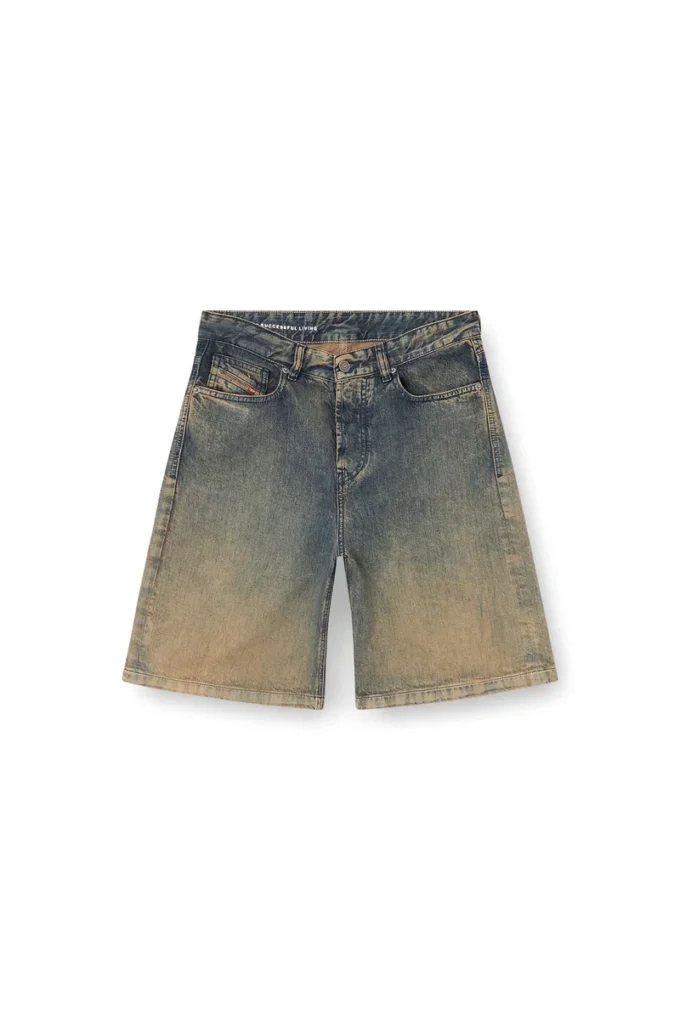 de-sire-short-s Shorts aus fließendem Denim in verschiedenen Farbtönen