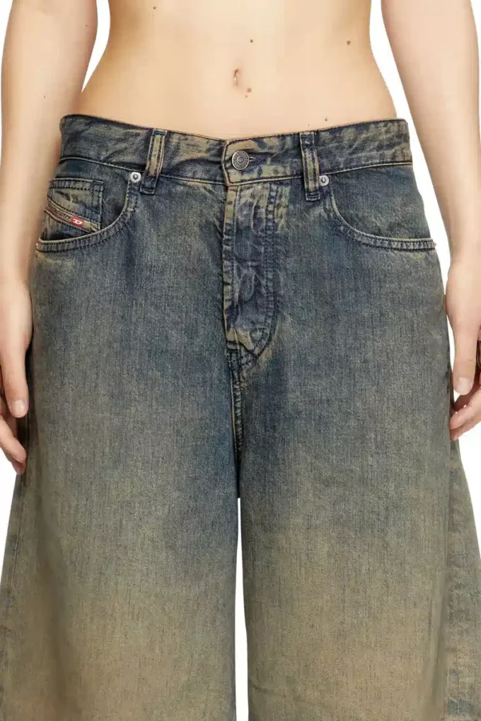 de-sire-short-s Shorts aus fließendem Denim in verschiedenen Farbtönen