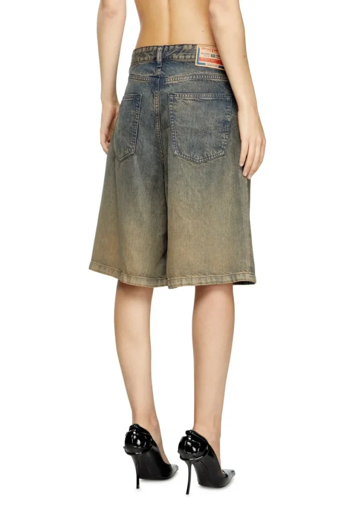 de-sire-short-s Shorts aus fließendem Denim in verschiedenen Farbtönen