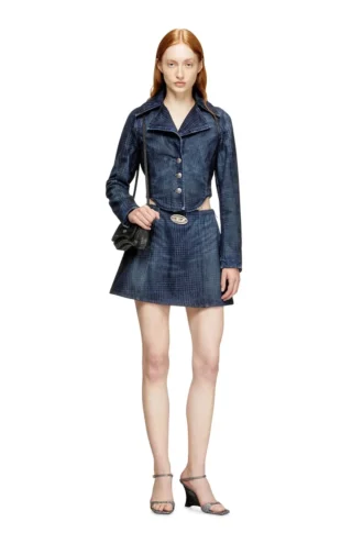 de-sweny-s1 Minirock aus Prince-of-Wales-Denim
