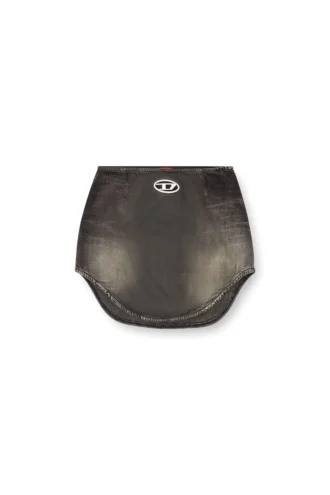 de-vany-s Jeansminirock mit ovalem D-Logo