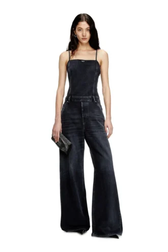 de-vors Jumpsuit mit Trägern aus Batavia-Denim