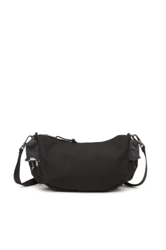 Diesel Schultertasche Schultertasche aus Destroyed-Denim und CORDURA®