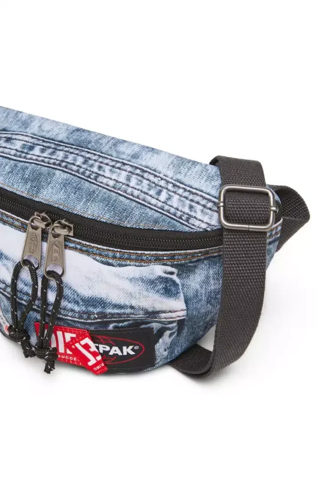diesel springer Gürteltasche aus Trompe-l’œil-Denim diesel springer Gürteltasche aus Trompe-l’œil-Denim