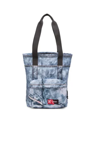 Diesel-Tasche Tote Bag aus Trompe-l’œil-Denim