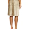 dile_luna Shorts Shorts aus distressed Metallic-Denim