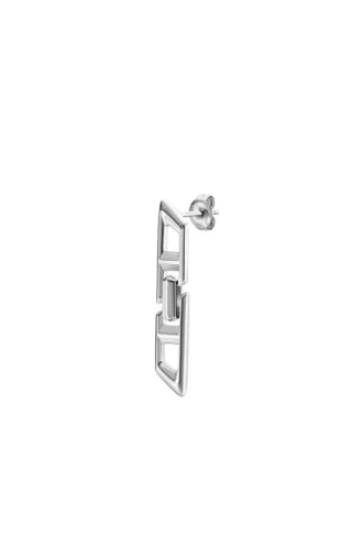 dl1348040 Sterling Silber Schmuckstück D Logo Sterling Silber Ohrhänger