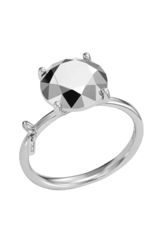 dl1353040 Sterling-Silber-Schmuckstück Diamantgeschliffener Sterling-Silber-Ring