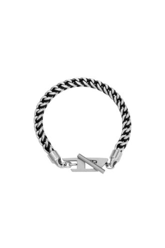 dx1540040 Armband aus gewebter Edelstahlkette