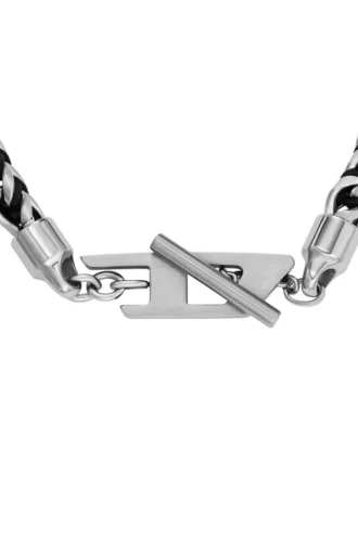 dx1540040 Armband aus gewebter Edelstahlkette