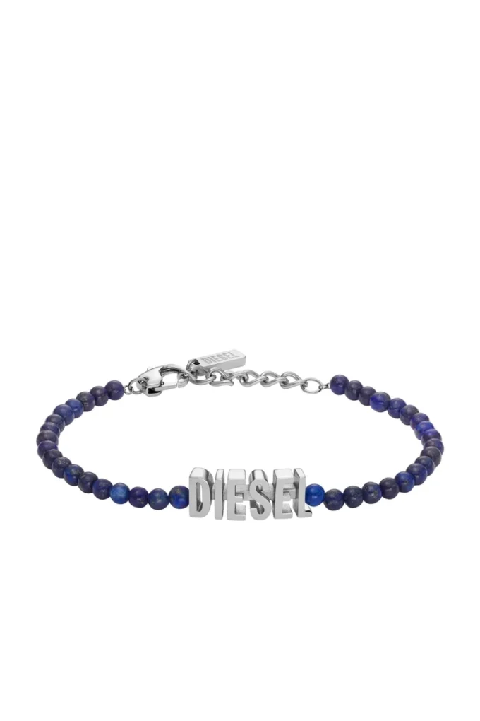 dx1544040 Schmuck Armband mit blauen Achatperlen