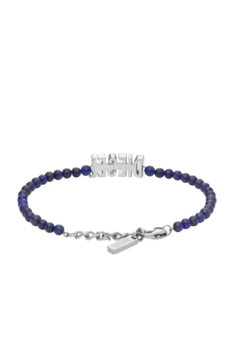 dx1544040 Schmuck Armband mit blauen Achatperlen