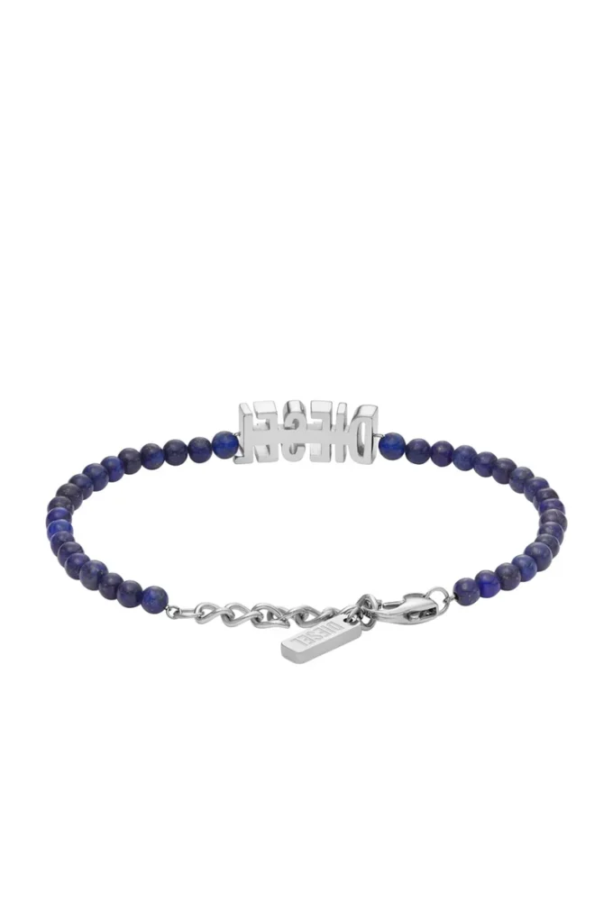 dx1544040 Schmuck Armband mit blauen Achatperlen
