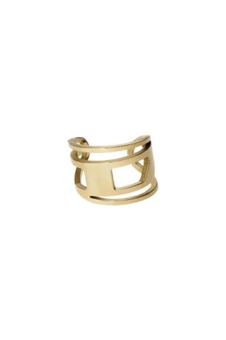 dx1569710 Schmuck Goldfarbener Edelstahl-Bandring dx1569710 Schmuck Goldfarbener Edelstahl-Bandring