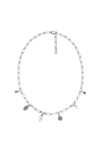 dx1605040 Edelstahl-Charm-Halskette