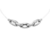 dx1615040 Halskette aus Edelstahl und Silikon mit Metamorph-Kette