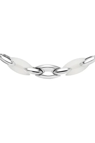 dx1616040 Halskette aus Edelstahl und Silikon mit Metamorph-Kette