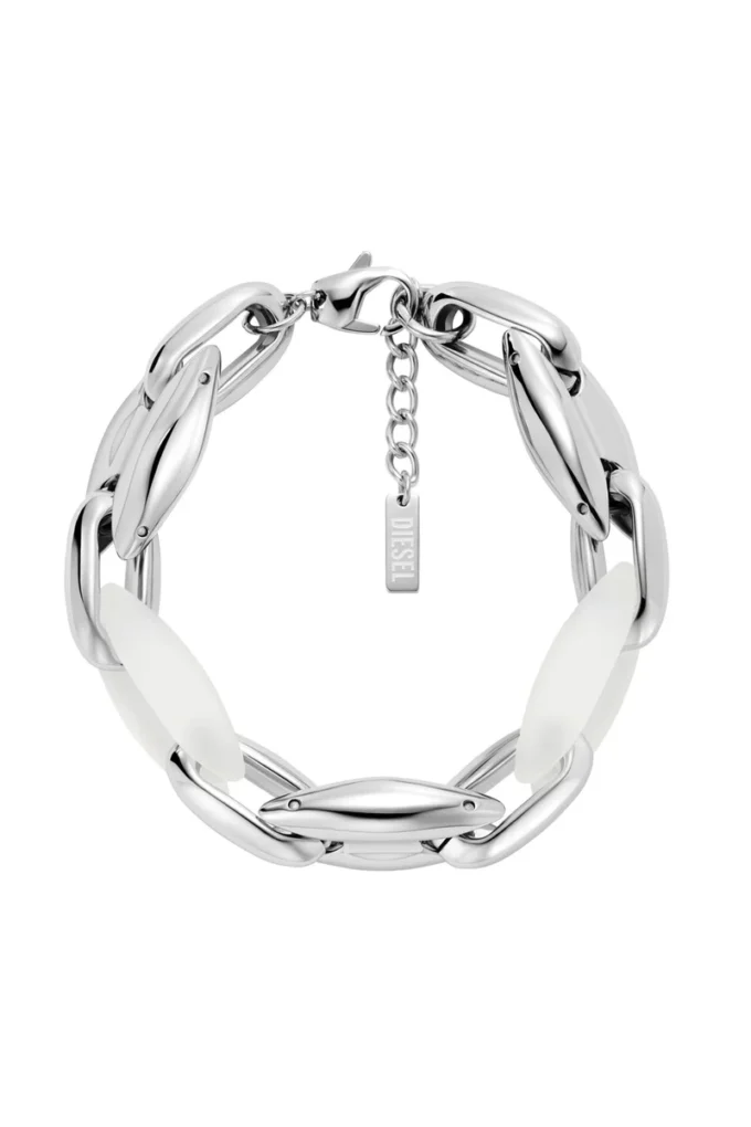 dx1617040 Armband aus Edelstahl und Silikon mit Metamorph-Kette dx1617040 Armband aus Edelstahl und Silikon mit Metamorph-Kette