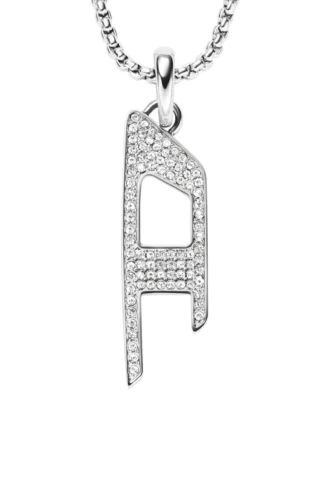 dx1624040 Schmuck Edelstahl-Halskette mit glitzerndem Anhänger dx1624040 Schmuck Edelstahl-Halskette mit glitzerndem Anhänger