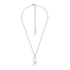 dx1625040 Schmuck Edelstahl-Anhänger mit D-Logo