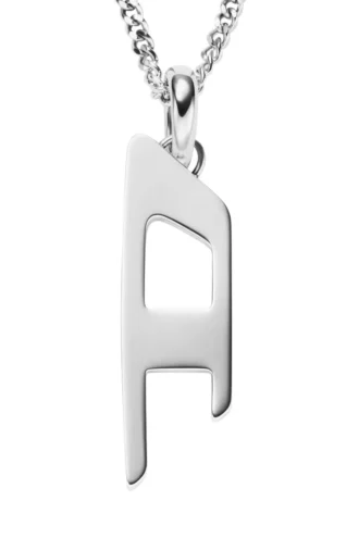 dx1625040 Schmuck Edelstahl-Anhänger mit D-Logo dx1625040 Schmuck Edelstahl-Anhänger mit D-Logo