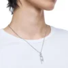 dx1625040 Schmuck Edelstahl-Anhänger mit D-Logo