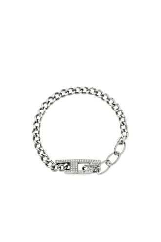 dx1627040 Schmuck Edelstahl-Glitzerkettenarmband