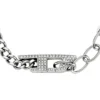 dx1627040 Schmuck Edelstahl-Glitzerkettenarmband