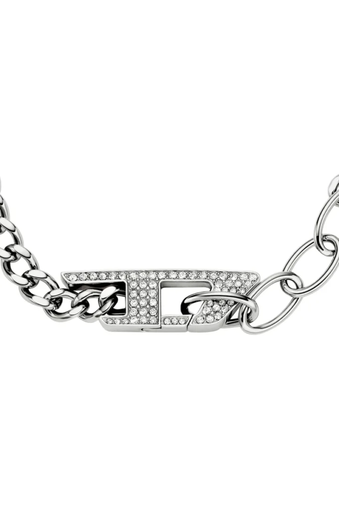 dx1627040 Schmuck Edelstahl-Glitzerkettenarmband