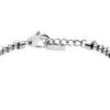 dx1634931 Schmuck Zweifarbiges Edelstahl-Kettenarmband