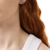 dx1640040 Schmuck Ohrstecker aus Edelstahl mit Spike
