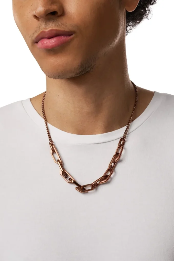 dx1646200 Schmuck Edelstahl-Kettenhalskette