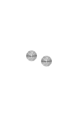dx1658040 Schmuck Ohrstecker aus silberfarbenem Messing