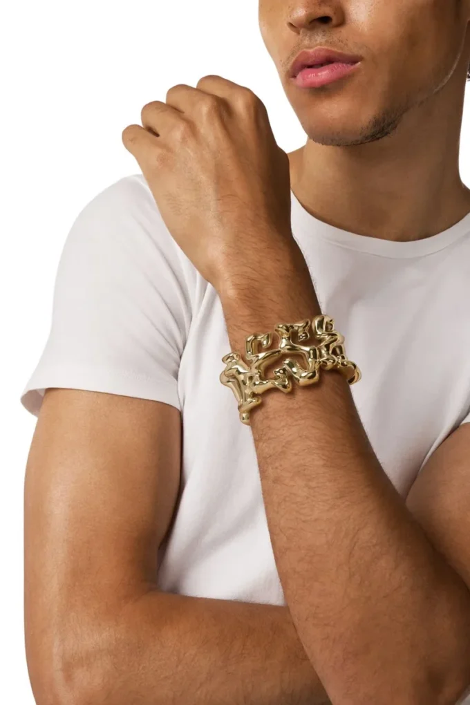 dx1660710 Schmuck Edelstahl-Armreif