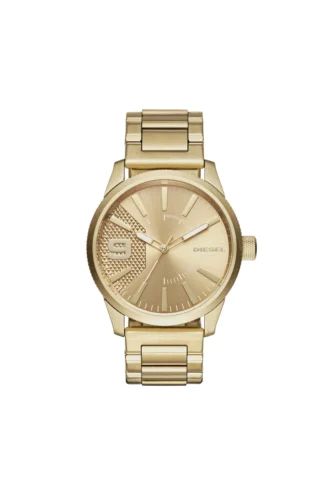 dz1761 Rasp goldfarbene Multilink-Armbanduhr, 46 mm